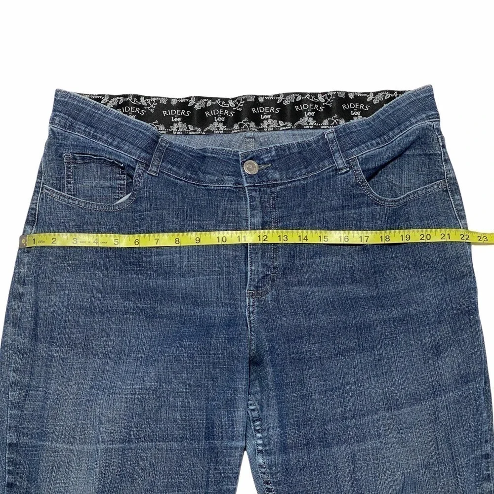 RIDERS By Lee Dark Wash Straight Leg Denim Jeans